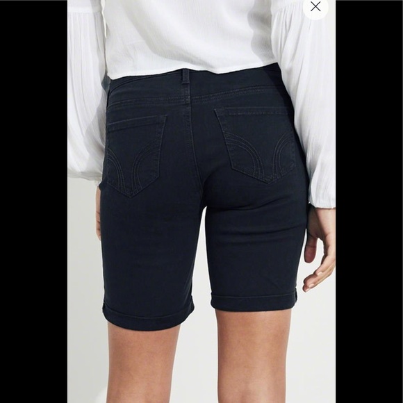 Hollister NWT bermuda boyshorts shorts size 0 blue - Picture 6 of 7
